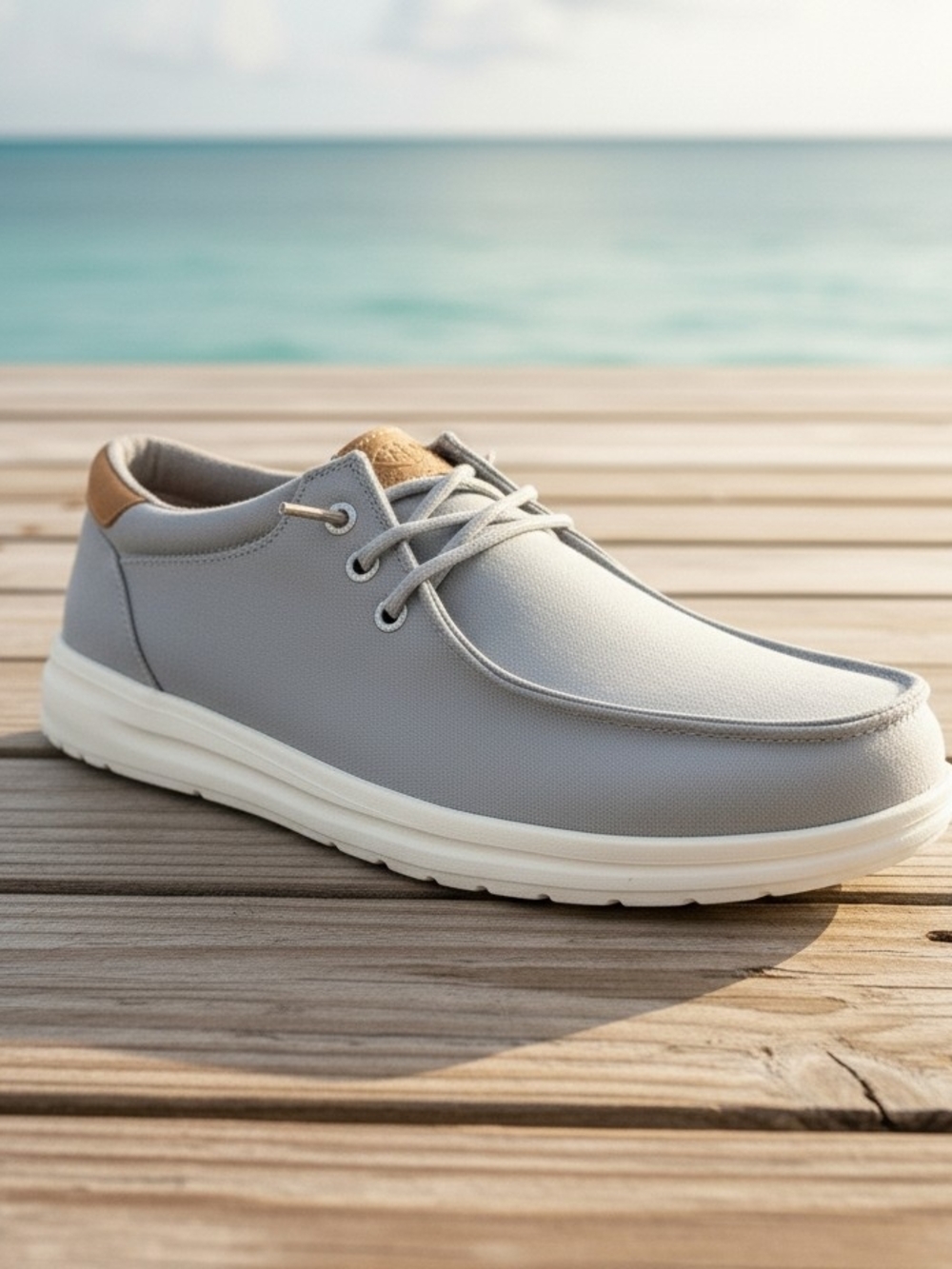 Hey Dude Paul Canvas Men's Monument Gray Shoe